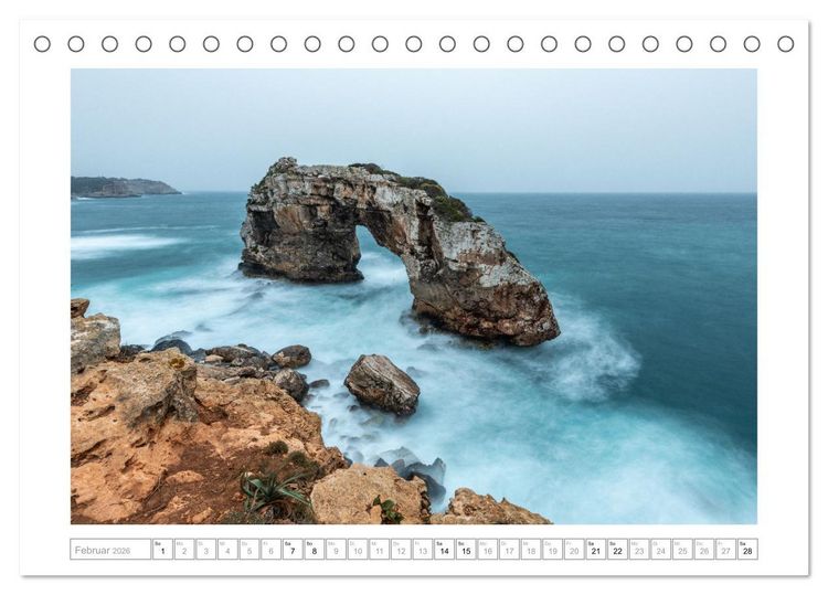 Produktbild: Mallorca - Magische Stille (Tischkalender 2026 DIN A5 quer), CALVENDO Monatskalender