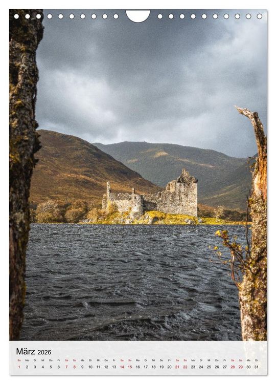 Produktbild: Schottland - Isle of Skye & Umgebung (Wandkalender 2026 DIN A4 hoch), CALVENDO Monatskalender