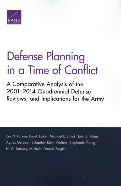 Produktbild: Defense Planning in a Time of Conflict