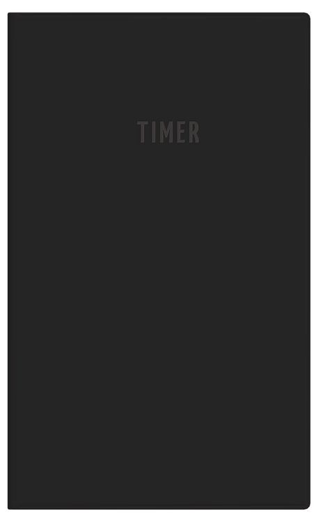 Produktbild: Taschenplaner Leporello schwarz 2027