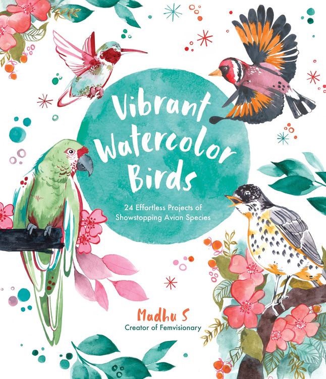 Produktbild: Vibrant Watercolor Birds