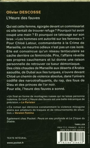 Produktbild: L'heure des fauves : thriller