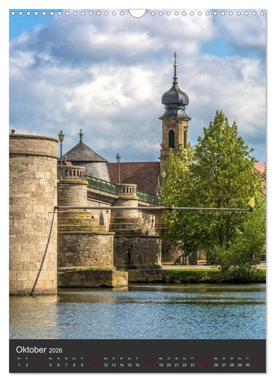 Produktbild: Kitzingen im Hochformat (Wandkalender 2026 DIN A3 hoch), CALVENDO Monatskalender