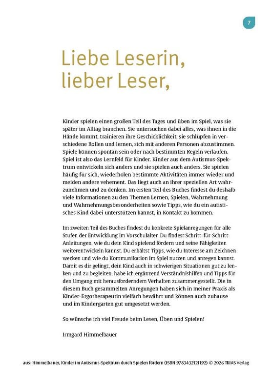 Produktbild: Kinder im Autismus-Spektrum durch Spielen f&ouml;rdern