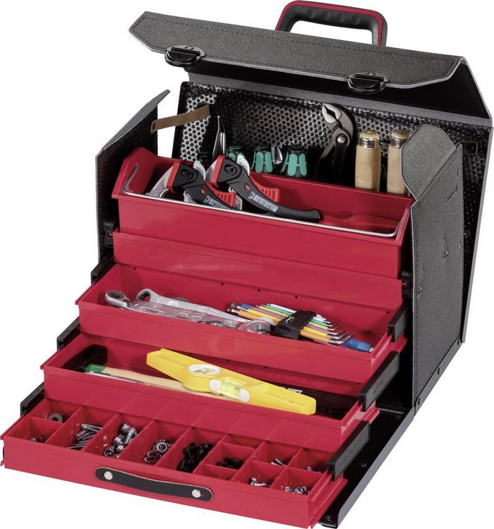 Produktbild: Parat TOP-LINE Plus Organize 43000561 Profi Werkzeugtasche unbest&uuml;ckt (B x H x T) 430 x 330 x 220 mm