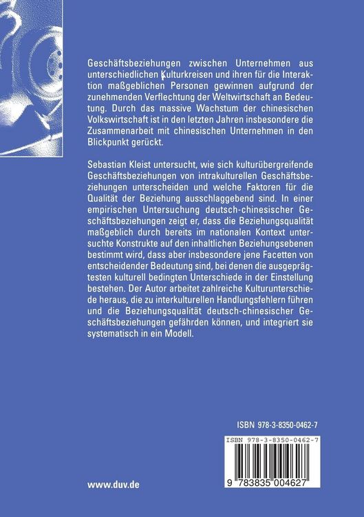 Produktbild: Management kultur&uuml;bergreifender Gesch&auml;ftsbeziehungen