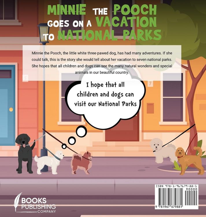 Produktbild: Minnie the Pooch Goes on a Vacation to National Parks