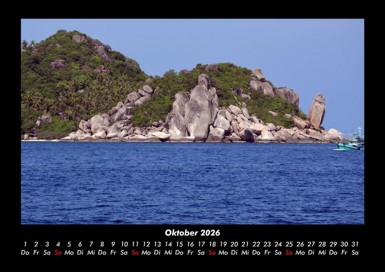 Produktbild: Landschaftskalender 2026 Fotokalender DIN A3