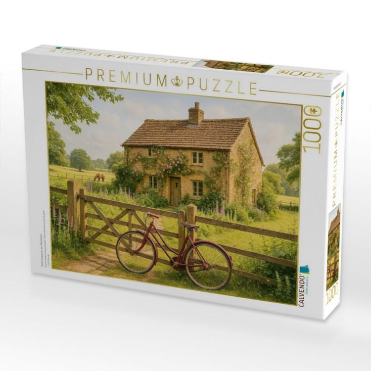 Produktbild: CALVENDO Puzzle Sommerpause am Gartentor | 1000 Teile Lege-Gr&ouml;&szlig;e 64x48cm Foto-Puzzle f&uuml;r gl&uuml;ckliche Stunden