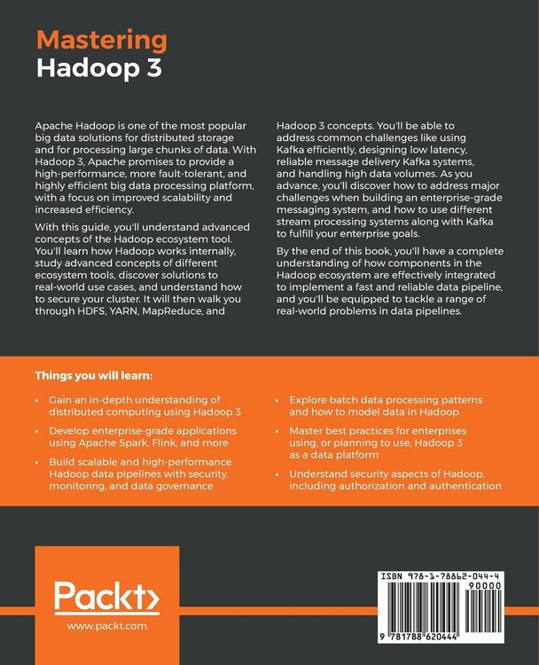 Produktbild: Mastering Hadoop 3