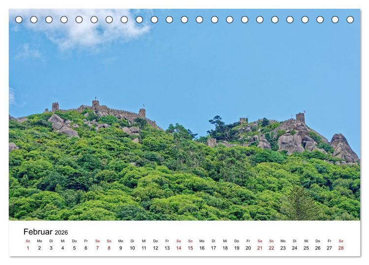 Produktbild: Lissabon und seine Wahrzeichen - Zwischen Tradition und Moderne (Tischkalender 2026 DIN A5 quer), CALVENDO Monatskalender