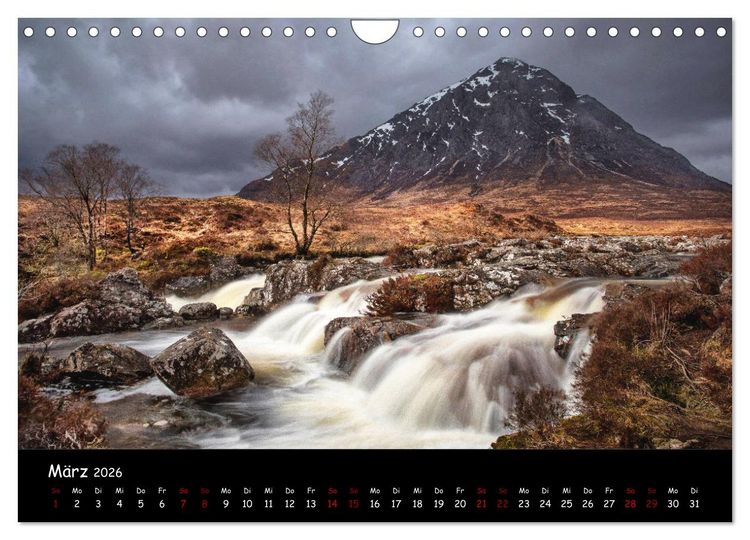 Produktbild: Schottland zum Verlieben (Wandkalender 2026 DIN A4 quer), CALVENDO Monatskalender