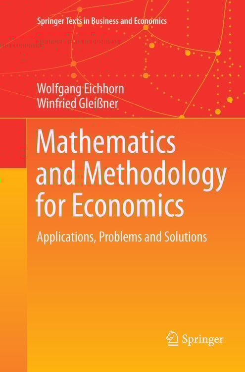 Produktbild: Mathematics and Methodology for Economics