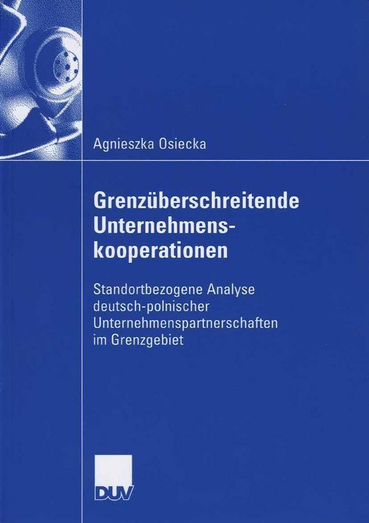 Produktbild: Grenz&uuml;berschreitende Unternehmenskooperationen