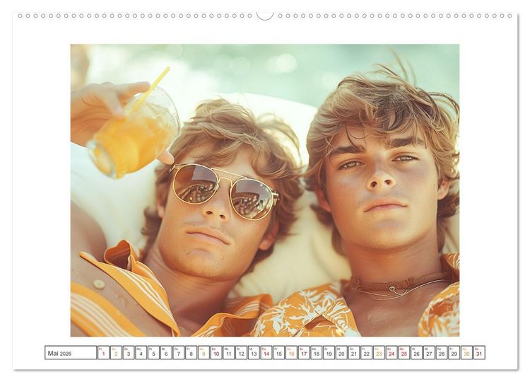Produktbild: Ein Hauch von Nostalgie (Wandkalender 2026 DIN A2 quer), CALVENDO Monatskalender