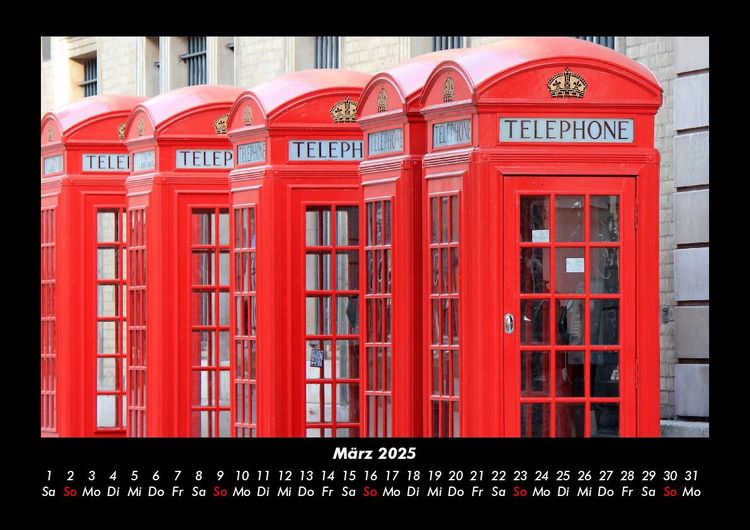 Produktbild: London - Impressionen 2025 Fotokalender DIN A3