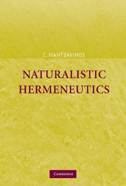 Produktbild: Naturalistic Hermeneutics