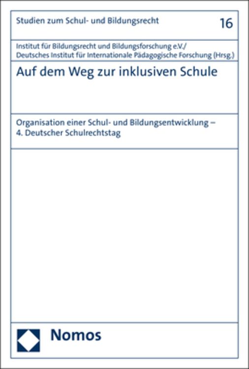 Produktbild: Auf dem Weg zur inklusiven Schule