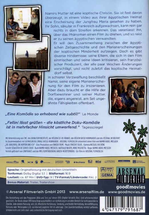 Produktbild: Die Jungfrau, die Kopten und ich (OmU)