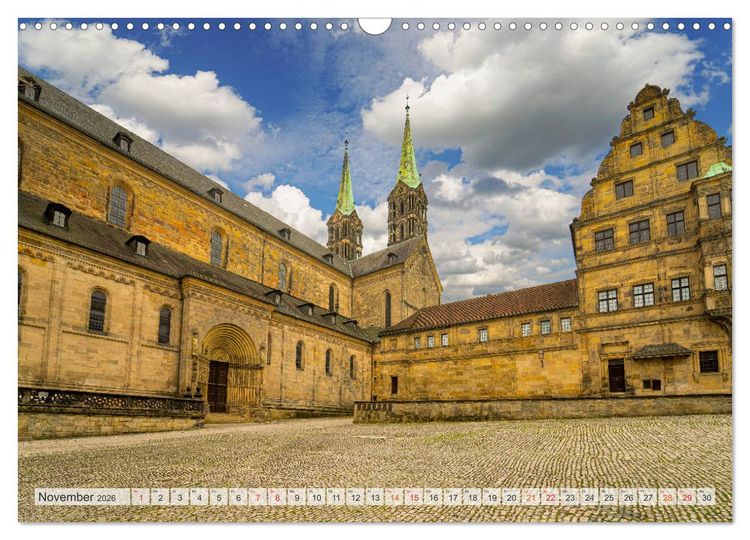 Produktbild: Bamberg Impressionen (Wandkalender 2026 DIN A3 quer), CALVENDO Monatskalender