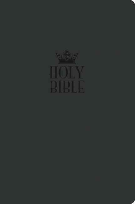 Produktbild: NKJV, Ultraslim Bible, Imitation Leather, Gray, Red Letter E