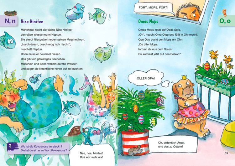 Produktbild: Duden Leseprofi &ndash; Lustige Abc-Geschichten f&uuml;r Vorschule und Schulstart