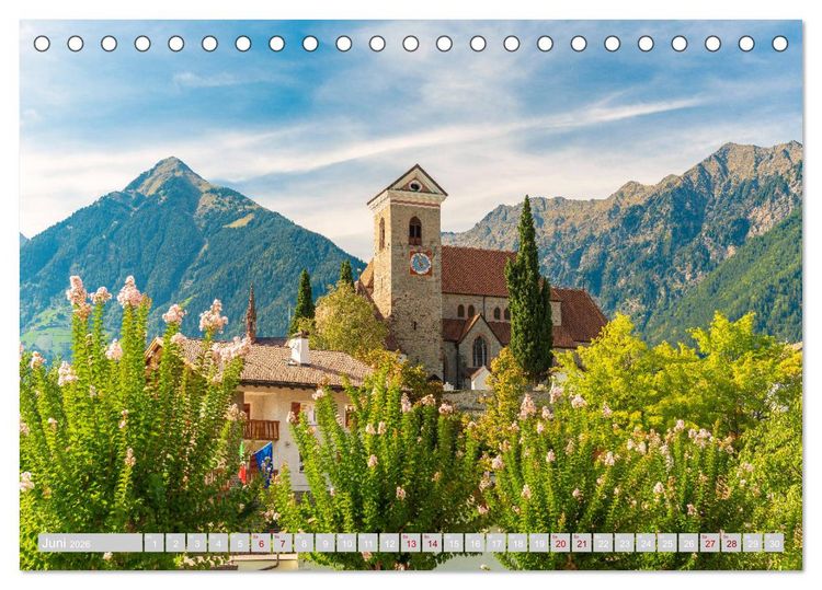 Produktbild: Sommer - Sonne - Schenna (Tischkalender 2026 DIN A5 quer), CALVENDO Monatskalender
