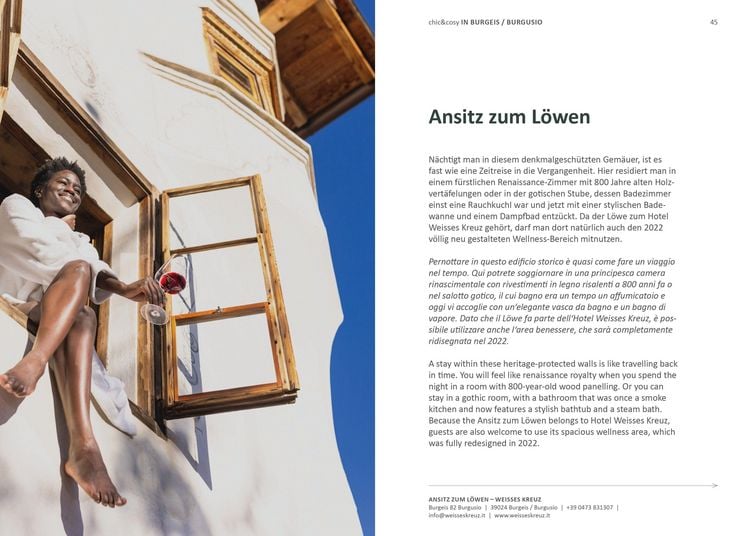 Produktbild: Chic&cosy - Boutiquehotels, Apartments and Bed&Breakfasts in S&uuml;dtirol / Alto Adige / South Tyrol