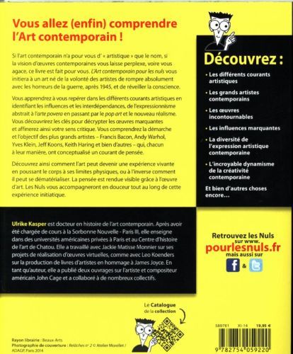 Produktbild: L'art contemporain pour les nuls