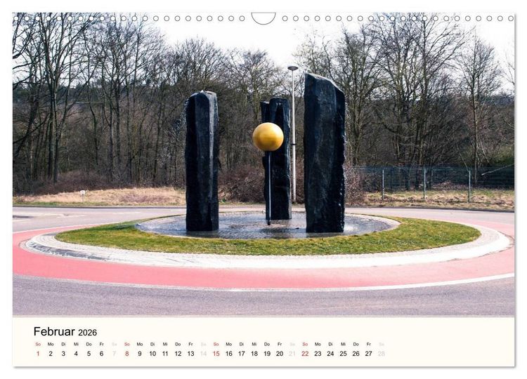 Produktbild: V&ouml;lklingen. Im Schatten des Weltkulturerbes (Wandkalender 2026 DIN A3 quer), CALVENDO Monatskalender