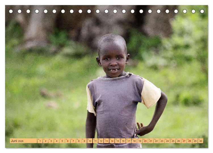 Produktbild: Magische Momente aus Kenia (Tischkalender 2026 DIN A5 quer), CALVENDO Monatskalender
