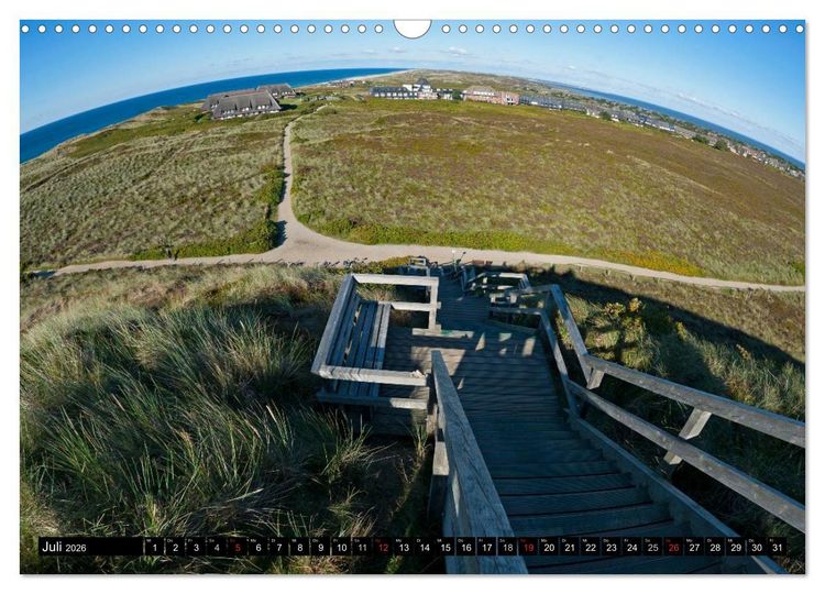 Produktbild: Sylt in Bildern (Wandkalender 2026 DIN A3 quer), CALVENDO Monatskalender