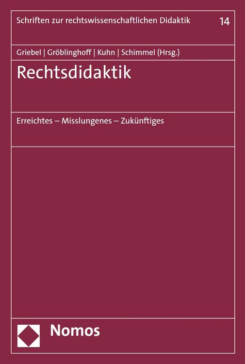 Produktbild: Rechtsdidaktik