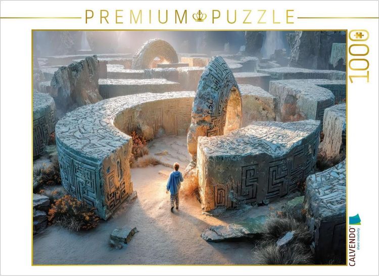 Produktbild: CALVENDO Puzzle Labyrinth | 1000 Teile Lege-Gr&ouml;&szlig;e 64x48cm Foto-Puzzle f&uuml;r gl&uuml;ckliche Stunden