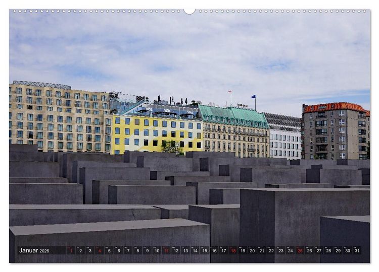 Produktbild: Hauptstadt Berlin (hochwertiger Premium Wandkalender 2026 DIN A2 quer), Kunstdruck in Hochglanz