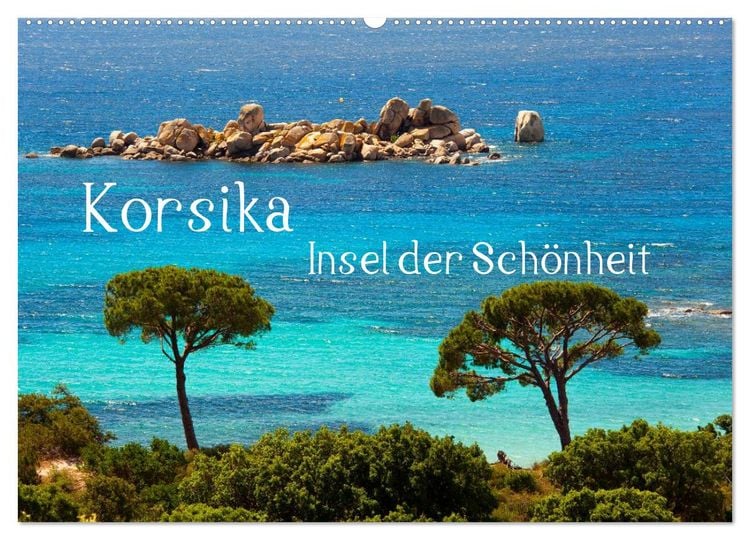 Produktbild: Korsika Insel der Sch&ouml;nheit (Wandkalender 2026 DIN A2 quer), CALVENDO Monatskalender