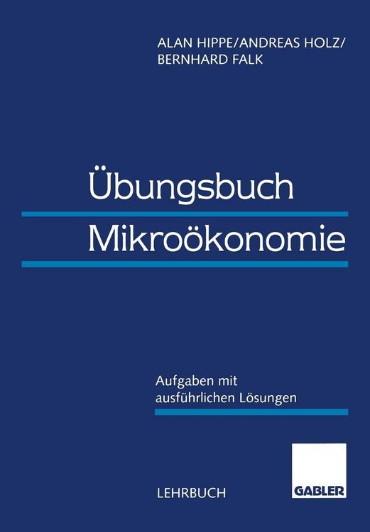 Produktbild: &Uuml;bungsbuch Mikro&ouml;konomie