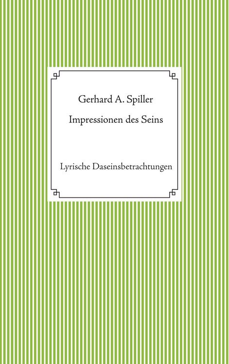 Produktbild: Impressionen des Seins