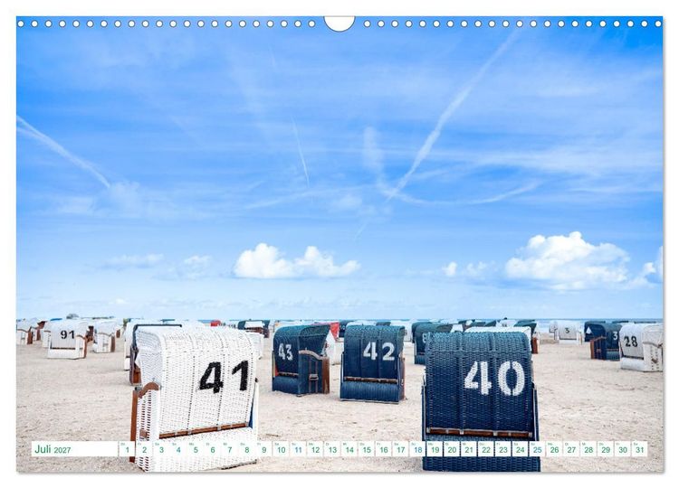 Produktbild: Schillig und Horumersiel - Im Wangerland unterwegs (Wandkalender 2027 DIN A3 quer), CALVENDO Monatskalender