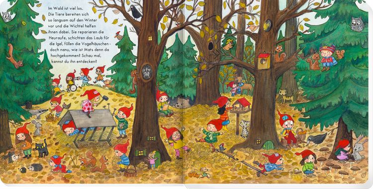 Produktbild: Mein Herbstwichtel-Wimmelbuch