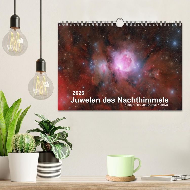 Produktbild: Juwelen des Nachthimmels (Wandkalender 2026 DIN A4 quer), CALVENDO Monatskalender