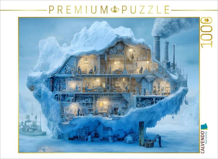 Produktbild: CALVENDO Puzzle Ein Motiv aus dem Kalender "Hier wimmelt es" | 1000 Teile Lege-Gr&ouml;&szlig;e 64x48cm Foto-Puzzle f&uuml;r gl&uuml;ckliche Stunden