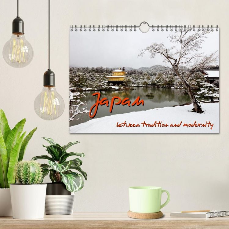 Produktbild: Japan - between tradition and modernity (Wall Calendar 2026 DIN A4 landscape), CALVENDO 12 Month Wall Calendar
