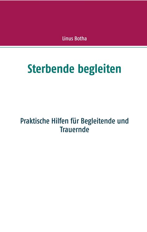 Produktbild: Sterbende begleiten