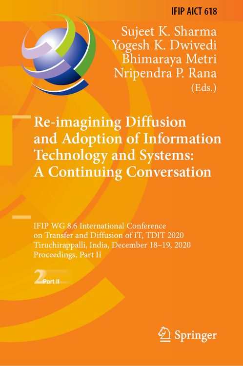 Produktbild: Re-imagining Diffusion and Adoption of Information Technology and Systems: A Continuing Conversation