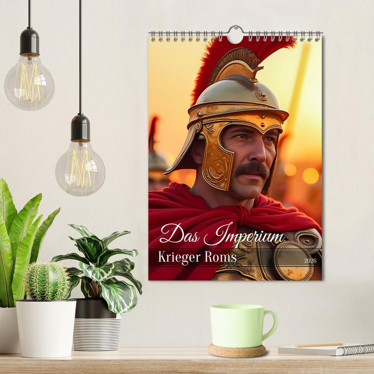 Produktbild: Das Imperium - Krieger Roms (Wandkalender 2026 DIN A4 hoch), CALVENDO Monatskalender