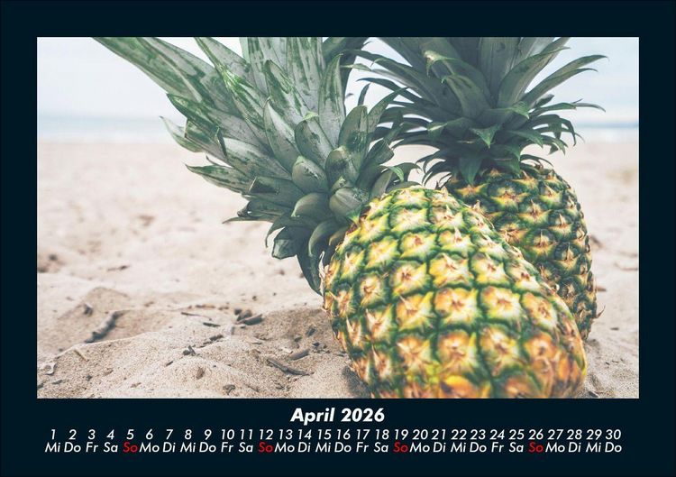 Produktbild: Obstkalender 2026 Fotokalender DIN A5