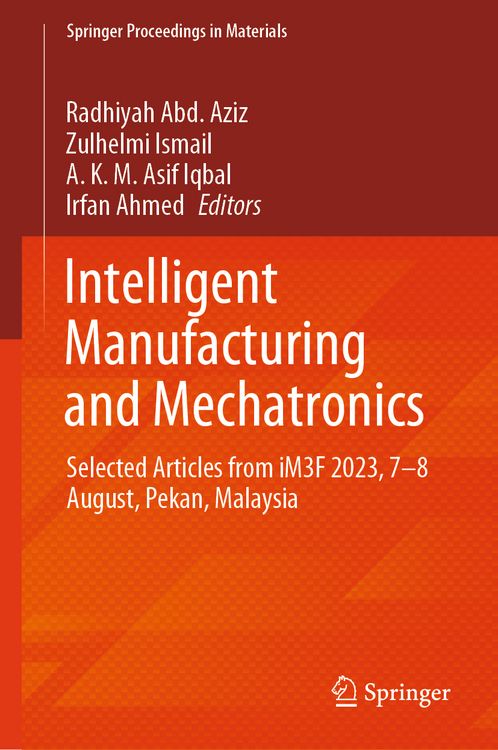 Produktbild: Intelligent Manufacturing and Mechatronics