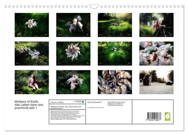 Produktbild: Mothers of Earth, das Leben kann soo prachtvoll sein ! (Wandkalender 2027 DIN A3 quer), CALVENDO Monatskalender