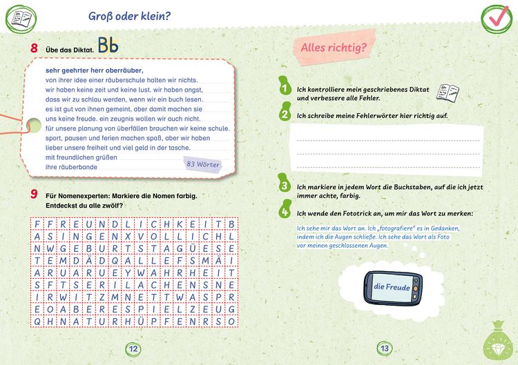 Produktbild: R&auml;uberdiktate 3./4. Klasse